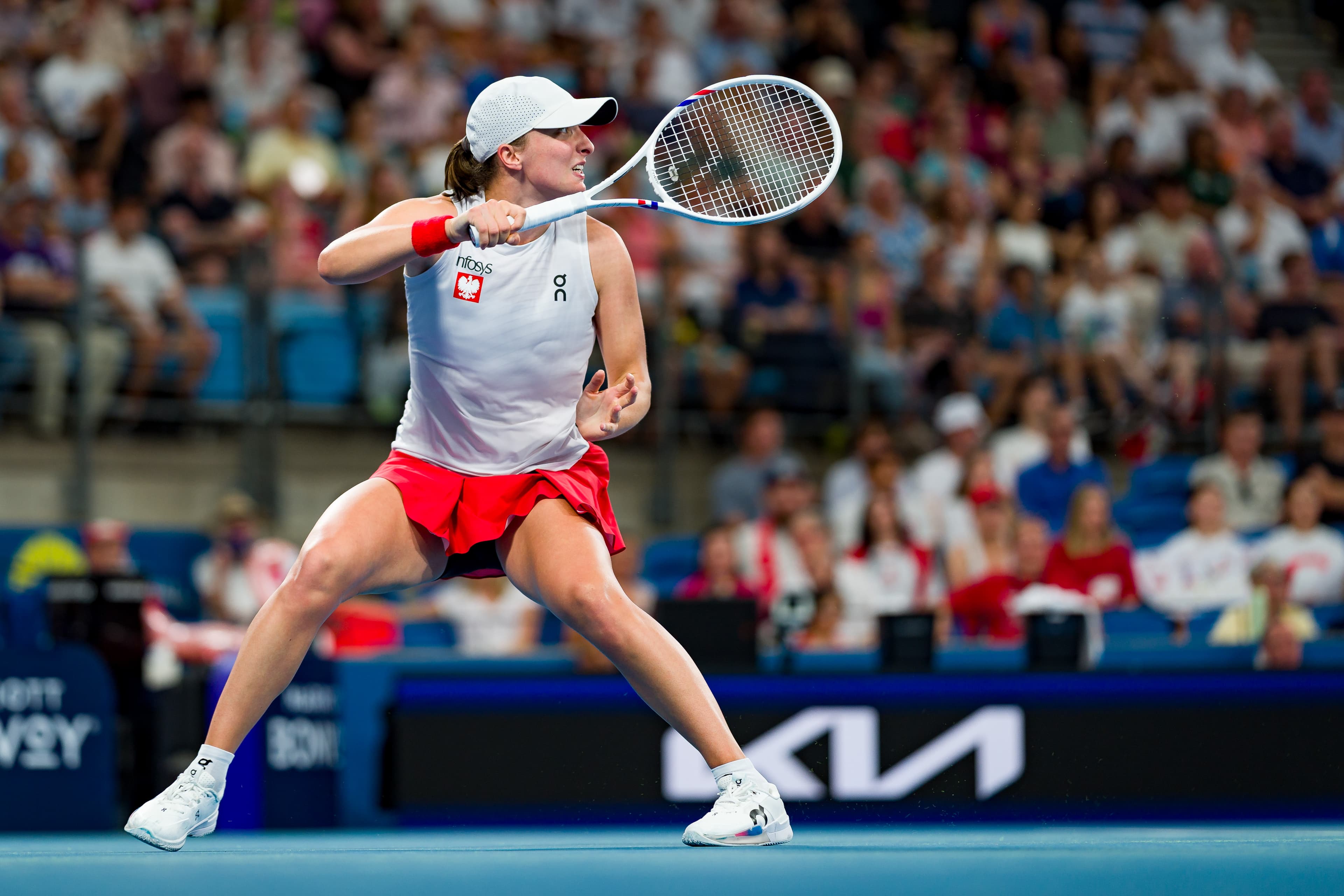 Hot Shot: Iga's up, back, up again in epic point with Coco - WTA
