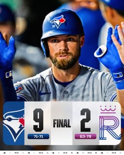 @MLB: The @BlueJays collect 13 hits in a Friday night W! https://t.co/0uSfgCc6JL