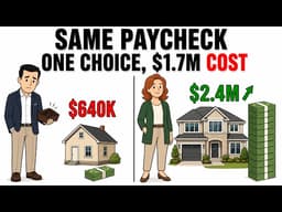 Same Paycheck, $1.7M Apart — What Your 40s Decide