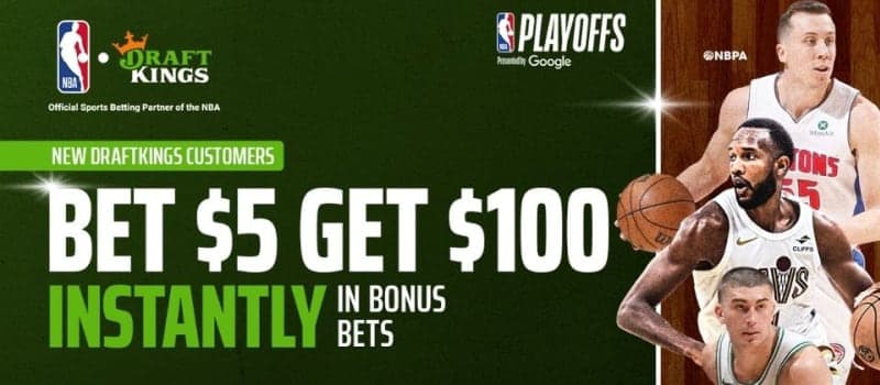DraftKings Promo Code: $100 in Bonus Bets Instantly!