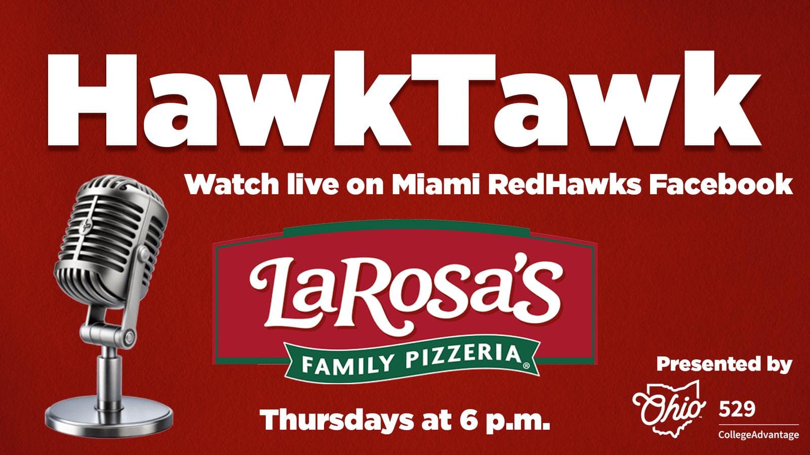 Weekly HawkTawk Shows Resume Thursday at 6 p.m.