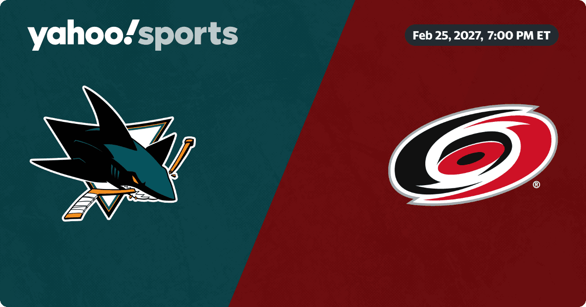 San Jose Sharks @ Carolina Hurricanes - Yahoo Sports