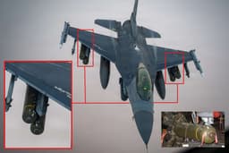 U.S. F-16 Revealed with Air-Delivered Area-Denial Munitions Loadout to Restrict Enemy Movement