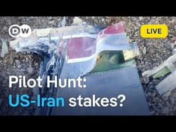 What's at stake as Iran and the US hunt for a missing pilot? | DW News
