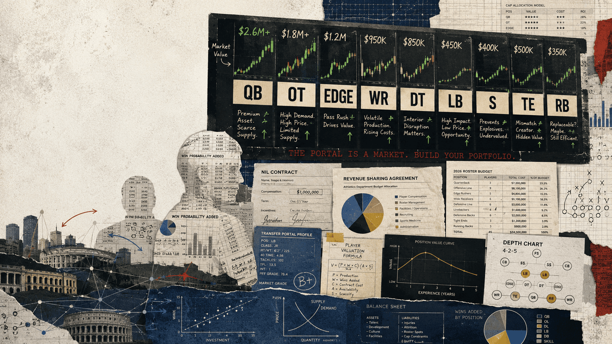 Big Ten Transfer Portal Economics: Which Positions Give the ...