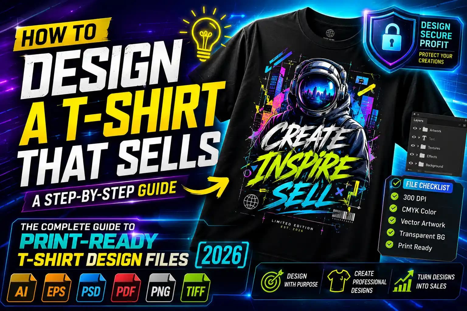 How to Design a T-Shirt That Sells: A Step-by-Step Guide