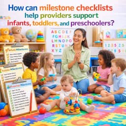 How can milestone checklists help providers support ...