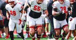 Wisconsin's Kevin Heywood on moving to left tackle