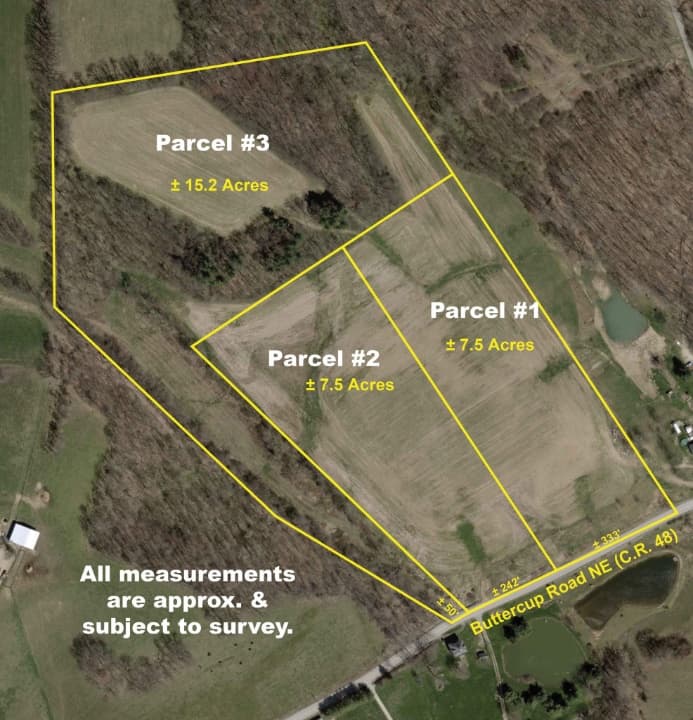 30.21 Acres Open and Wooded Land Carrollton OH