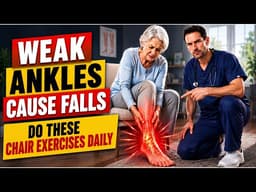 Weak Ankles Cause Falls — 4 Chair Exercises That Rebuild Them After 60