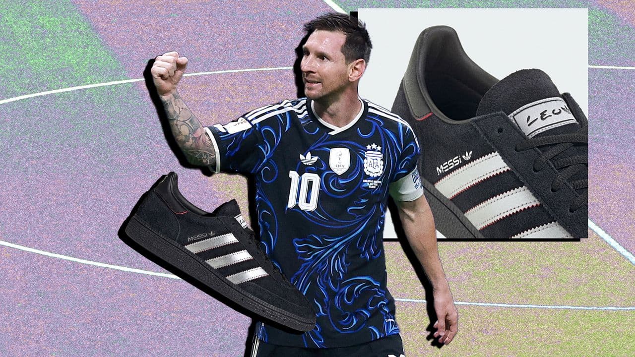 Messi's first post-World Cup Adidas sneaker goes full emo