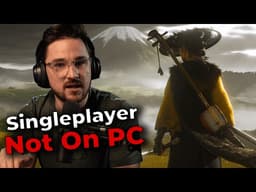 No More Single Player Games On PC For PlayStation - Luke Reacts