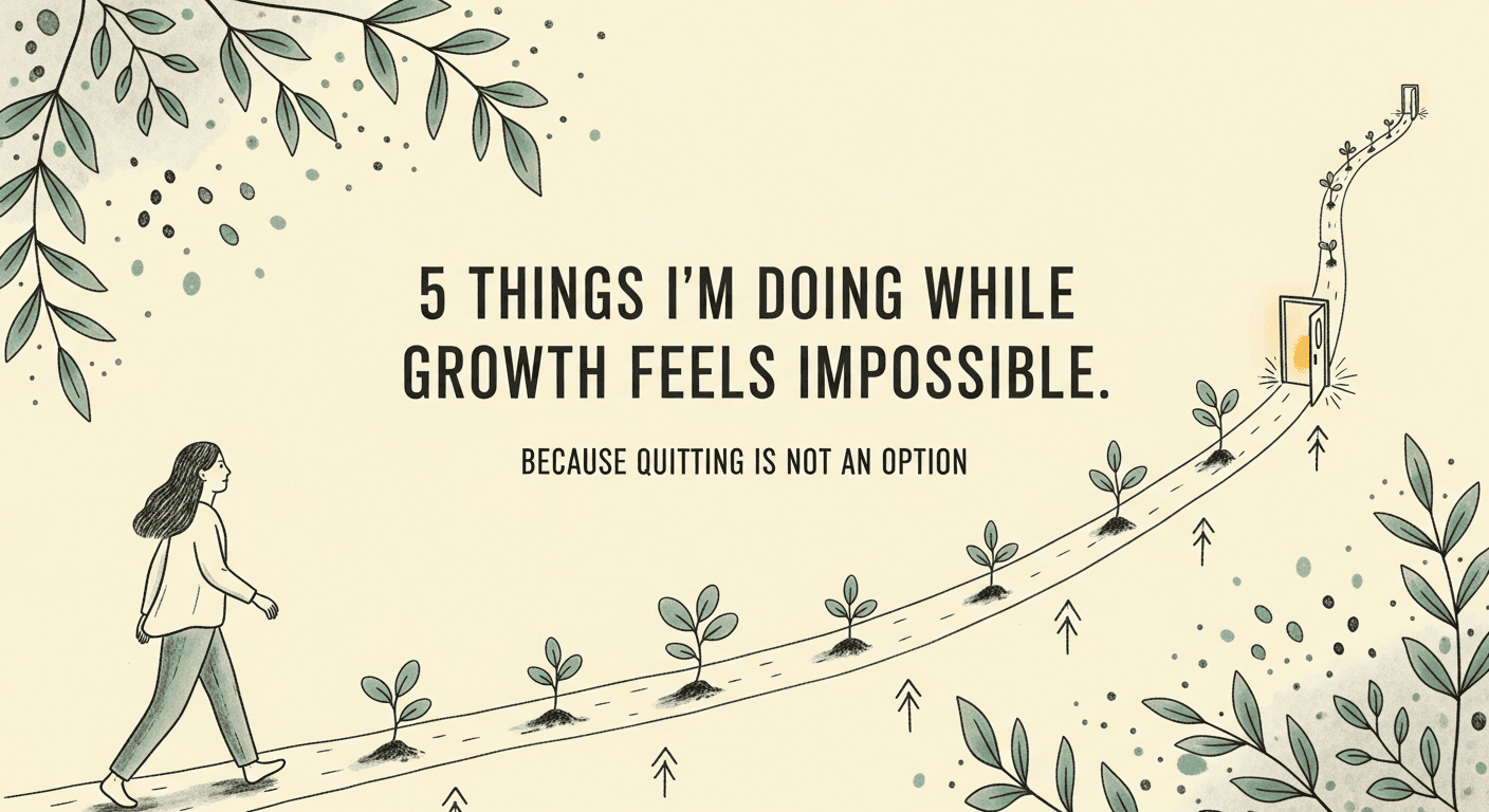 5 Things I'm Doing When Substack Growth Feels Impossible 