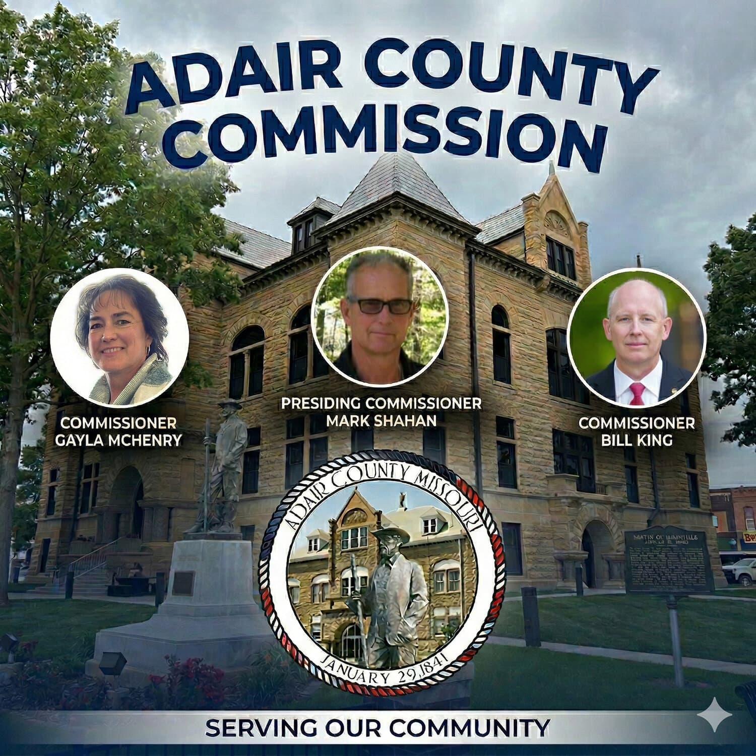 Adair County Commission to handle routine business in upcoming ...