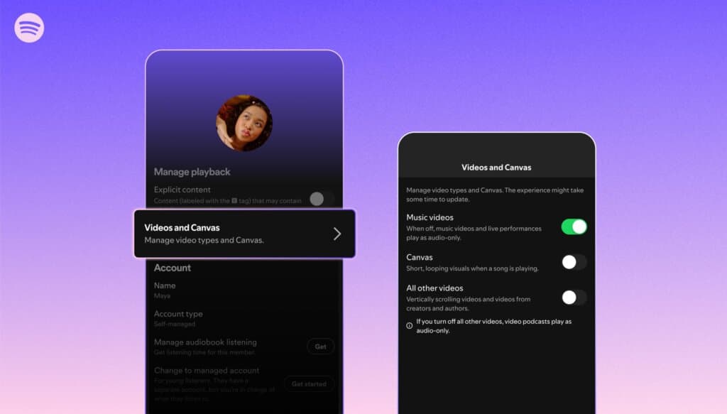 Spotify Rolls Out Video Controls Globally, Lets Family Plan Managers Restrict Content | Podwires Marketplace