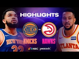 New York Knicks vs. Atlanta Hawks: Game 4 | NBA PLAYOFF HIGHLIGHTS | NBA on NBC | 4/25/26