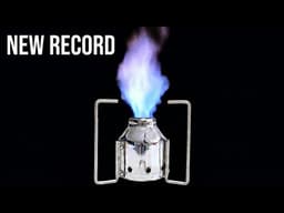 This Aluminum Bottle Stove Boils Water in 1:30… Ultralight & Insane 🔥