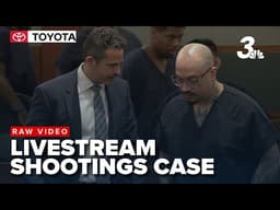 RAW VIDEO: Suspect charged with killing livestreaming couple on Las Vegas Strip in court