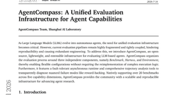 AgentCompass: A Unified Evaluation Infrastructure for Agent Capabilities