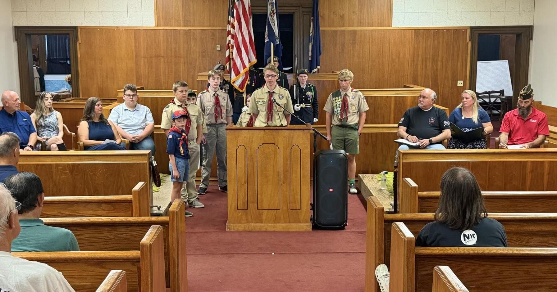 Ceremony in Hillsville marks the 25th Anniversary of Sept. 11 attack
