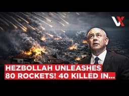 Hezbollah Hammers Israel On Passover | 80 Rockets Fired, Dozens Killed In Crossfire | VERTEX