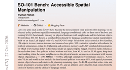 SO-101 Bench: Accessible Spatial Manipulation