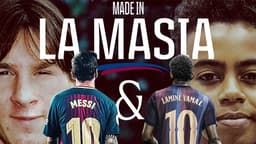 @FCBarcelona: 𝐋𝐞𝐨 𝐌𝐞𝐬𝐬𝐢 &amp; 𝐋𝐚𝐦𝐢𝐧𝐞 𝐘𝐚𝐦𝐚𝐥
A story made in La Masia 🧬
🎥 https://t.co/JojRZ1nPYt https://t.co/uTTur...