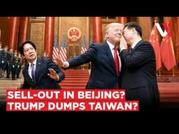 Taiwan Betrayed? Trump Dodges Defence Question, Puts Arms Sales On Hold After Xi's Warning | VERTEX