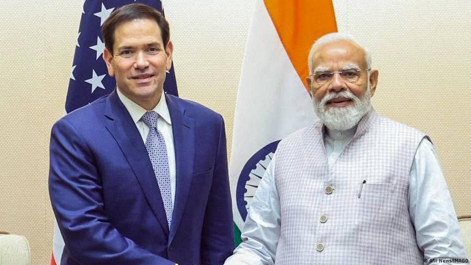 India news: Marco Rubio visits to repair ties, boost QUAD