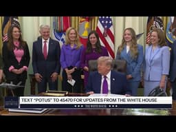 President Trump Participates in a Maternal Healthcare Event