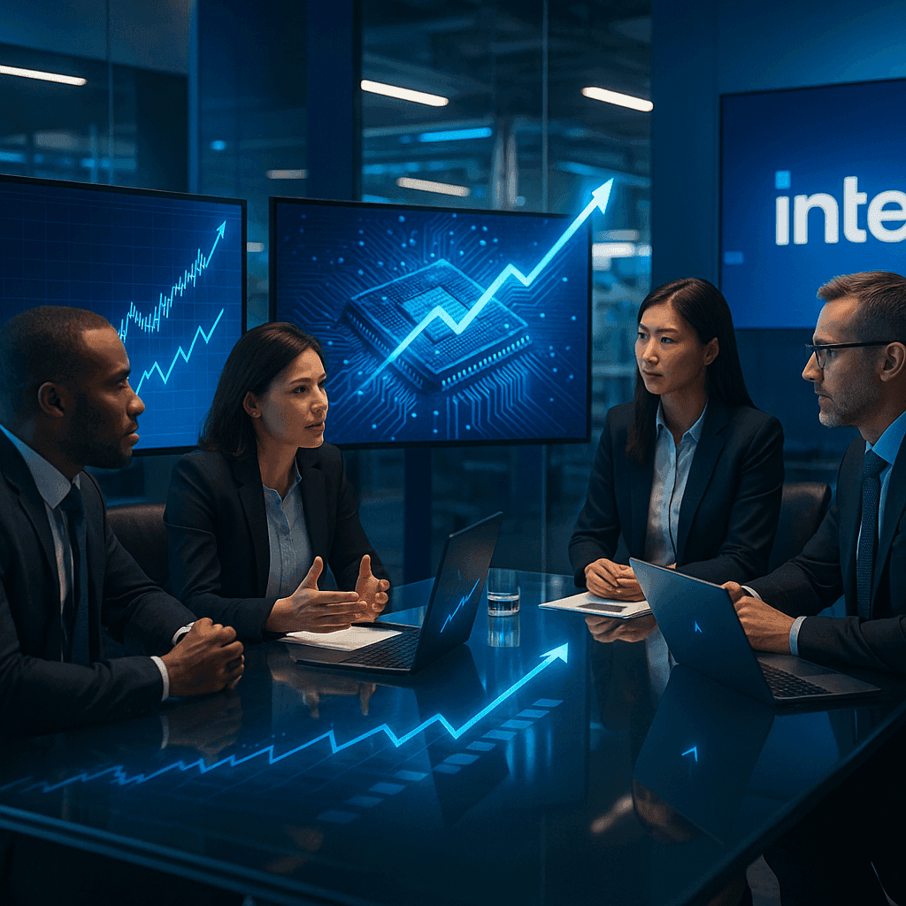 Intel Stock Surges 56% in Historic 9-Day Rally on AI Deals | The Tech Buzz