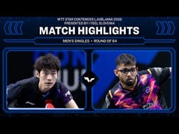 Chen Junsong vs Manush Shah | MS R64 | #WTTLjubljana 2026