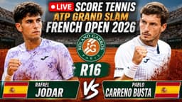 Rafael Jodar vs Pablo Carreno Busta LIVE SCORE TENNIS ...