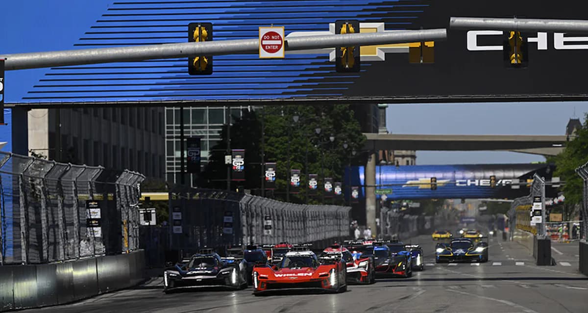 General Motors dominance at Detroit IMSA with Cadillac and Corvette victories