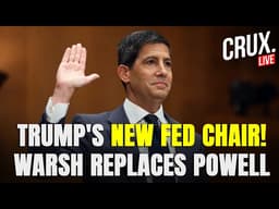 US LIVE | Trump Swears-In New Fed Chair Kevin Warsh After Interest Rate Battle With Jerome Powell