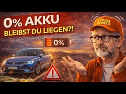 0% Akku… und jetzt?! 😱 E-Auto-Realität erklärt