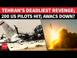 Iran Bombs 'RESIDENCES OF 200 US PILOTS’, Cripples Fighter Jets In 'BIGGEST' Gulf Strike | WATCH