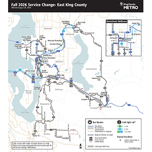 Service Changes Coming August 29 - Issaquah, WA