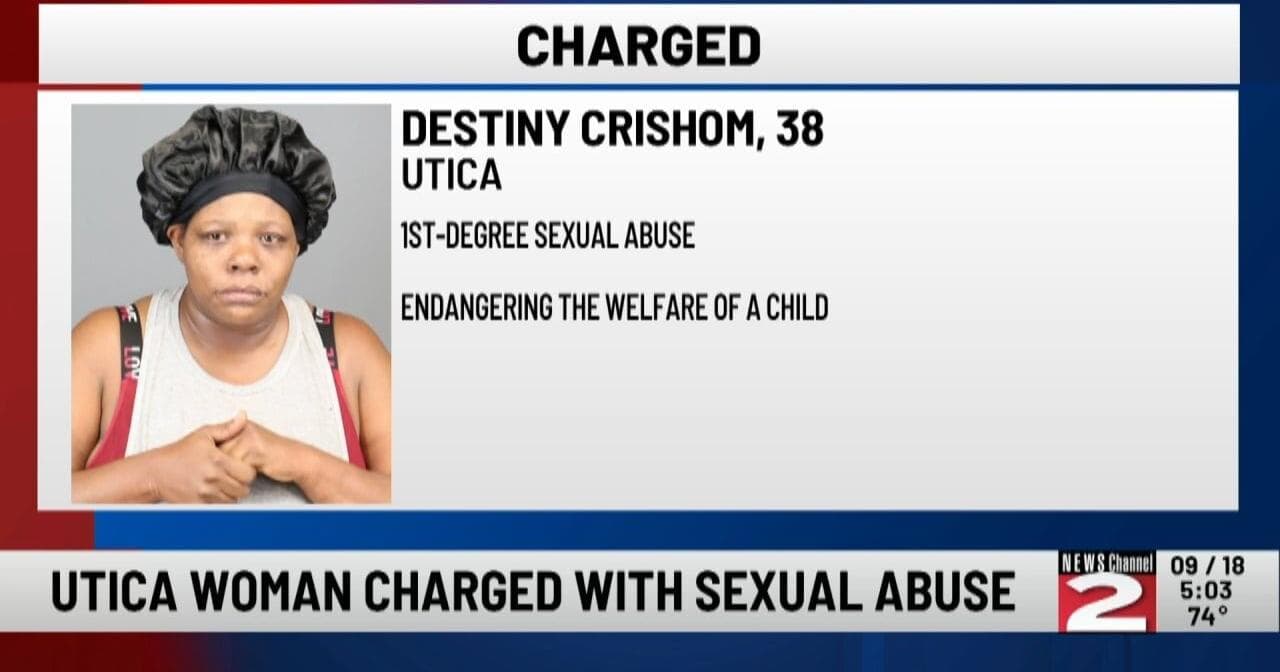 Utica Woman Charged with Sexual Abuse and Endangering Welfare of Child