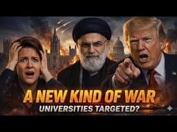 BREAKING: Iran Targets Israeli & U.S. Universities — A NEW Kind of War Just Began