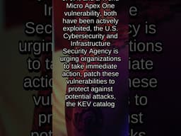 CISA Adds Exploited Vulnerabilities to KEV