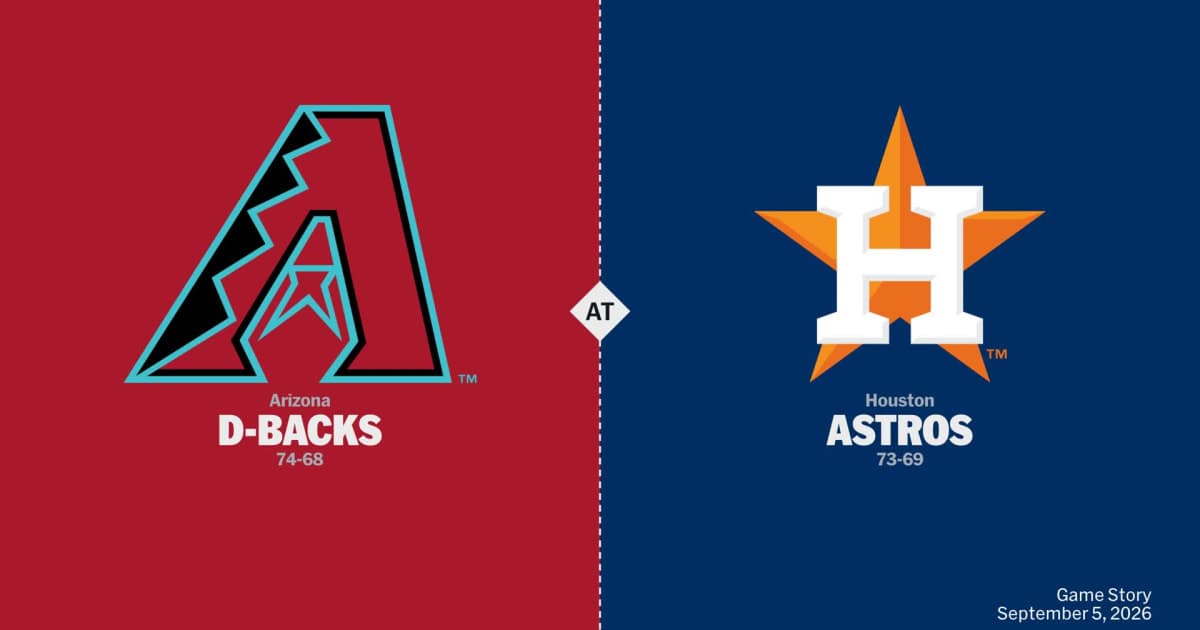 Arizona Diamondbacks at Houston Astros Game Story, Scores ...