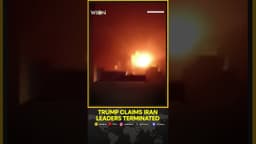 Trump Says Massive Tehran Strike ‘Terminated’ Iran Military Leaders | WION SHORTS