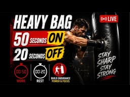 Heavy Bag Conditioning | Old School Boxing Drills (10 Rounds) 🥊⛓️