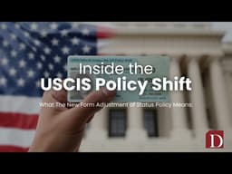 Inside the USCIS Policy Shift: What the New Adjustment of Status Policy Means