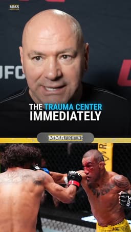 @MMAFighting: Dana White reveals Raoni Barcelos' diagnosis was serious enough to send him to a trauma center:

“Th...