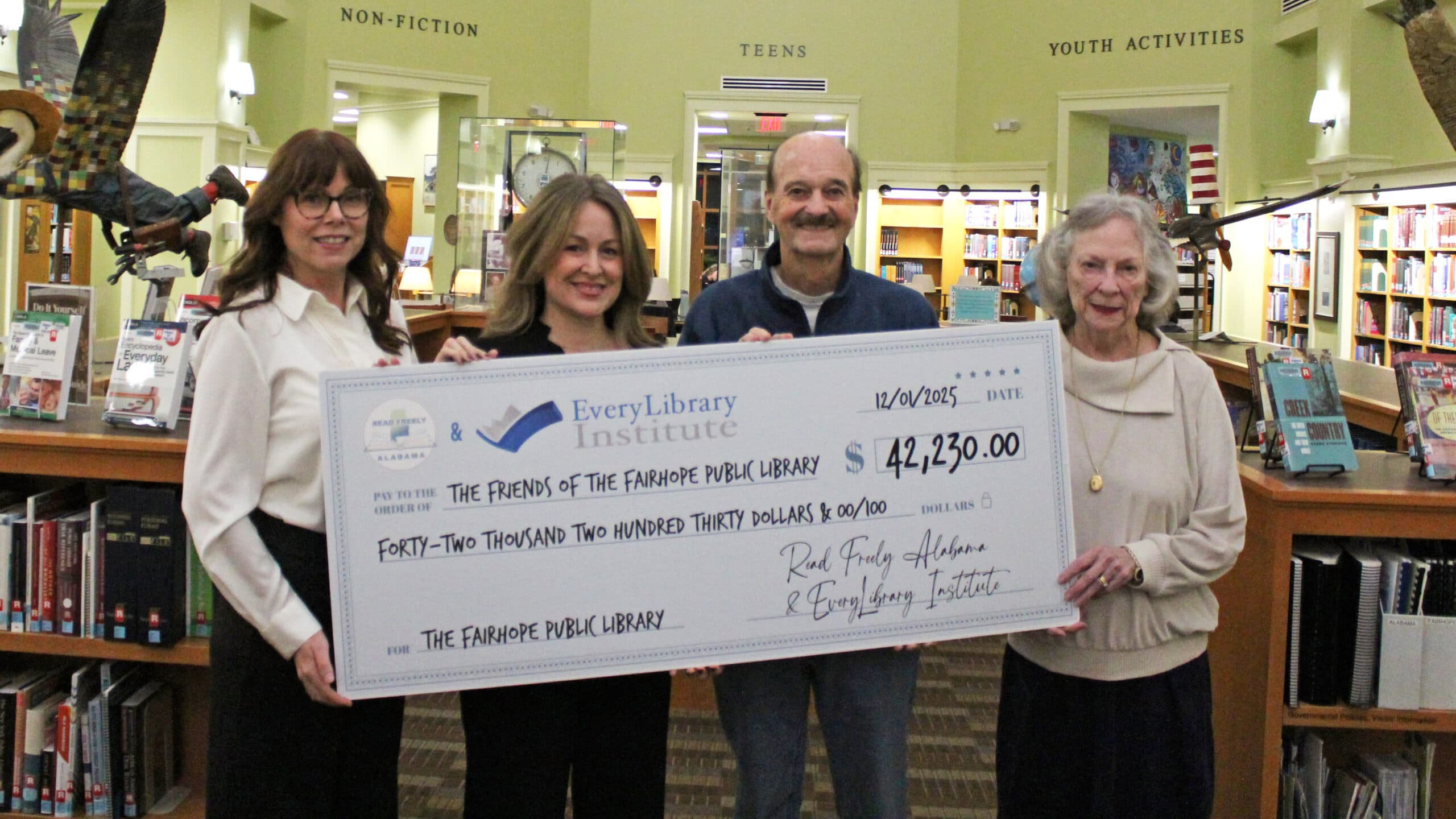 Library censorship fight in Fairhope