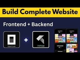How I Build a Full Stack Website for FREE with AI + InsForge (No Coding)