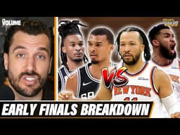 Initial Spurs-Knicks NBA Finals breakdown: Wemby vs. KAT & Brunson vs. Castle