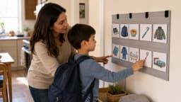 Visual Schedule for Autism: Home Routine Tips